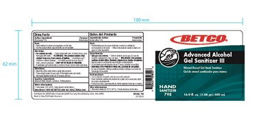 79857-00_Betco Advanced Alcohol Gel Sanitizer III_.jpg 65601-009-88 - 79857 00 Betco Advanced Alcohol Gel Sanitizer III